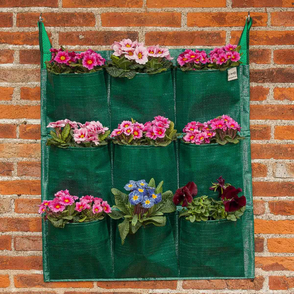 Pflanztasche „Blühende Wand“